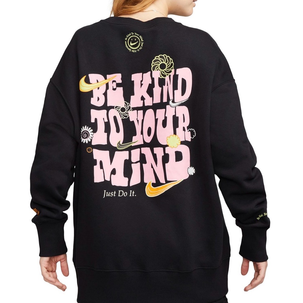 Nike Women’s Sportswear “Be Kind to Your Mind” Sweatshirt